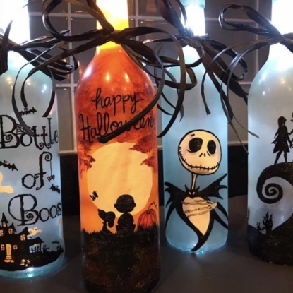 halloween bottles
